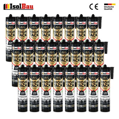 Montagekleber High Tack Baukleber  24x 530g Hybrid Polymer Dichstoff 430kg/10cm²