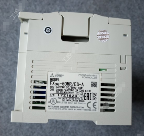 1PC NEW MITSUBISHI FX3G-60MR/ES-A PLC NEW IN BOX #RS8 - Picture 4 of 6