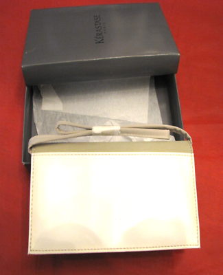 Portafoglio pochette porta carte di credito in tessuto con tracolla Kerastase