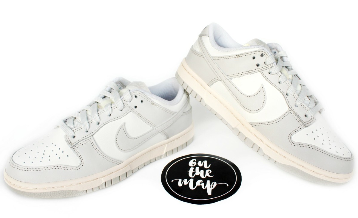 Nike Dunk Low W Sail Light Bone Grey UK 5 US 5.5 6 7.5 EUR