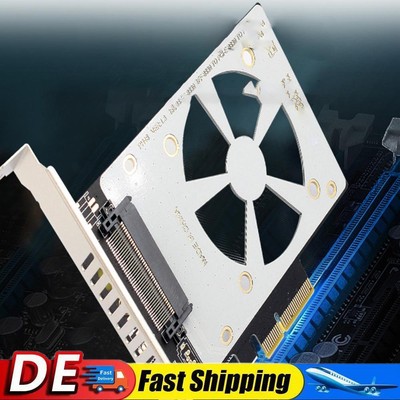 U.2 To PCIe Adapter Riser X4/X8/X16 Slot Useful PCI-E GEN3 Support U.2 NVME SSD