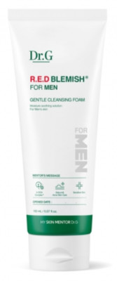 Dr.G R.E.D Blemish For Men Gentle Cleansing Foam 150ml Moisturizing K-Beauty