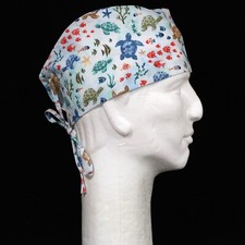 Underwater Ocean Theme Scrub Hat