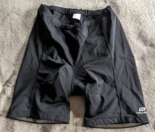 BELLWETHER Padded Bicycle Cycling Shorts Mens XXL 2XL Black Bicycle