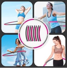Hula Hop Pro Cerchio Ginnico Fitness Smontabile Anello Ginnastica Adulti Bambini
