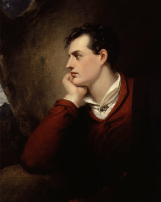 George Gordon Byron Portrait Art Print 8''x10'' Wall Art 8x10