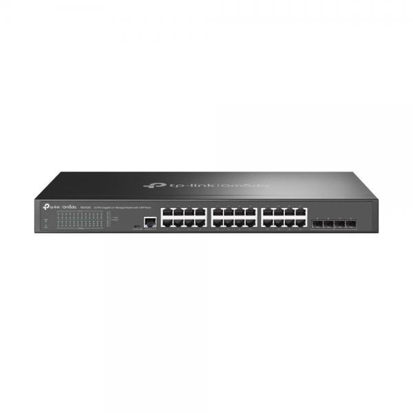 Tp-link 24-PORT GIGABIT L2 SWITCH MANAGED WITH 4 GIGABIT SFP SLOTS