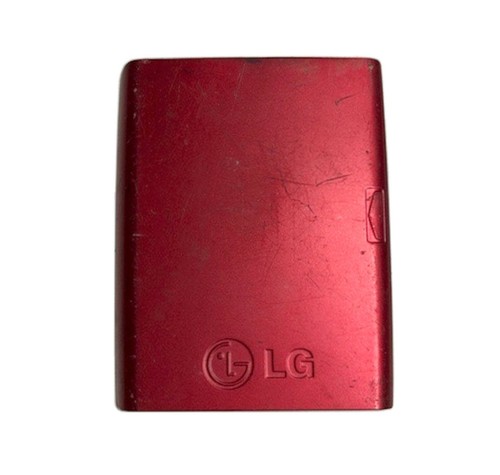 GENUINE LG AX300 BATTERY COVER Door RED flip cell phone back panel