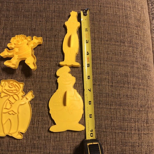 6 Vintage 1977 Muppets Sesamstraße Ausstechformen Presse oder Play-Doh GEBRAUCHT - Bild 13 von 13