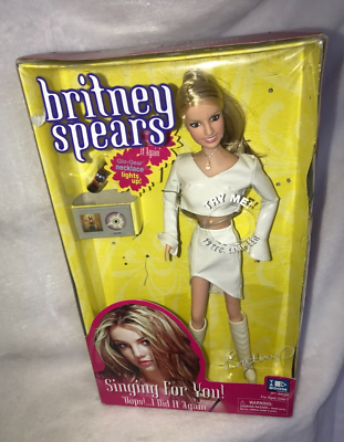 New VTG 2001 YaBoom Britney Spears Singing Oops I Did It Again