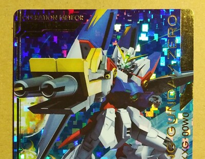 羽月ページ GUNDAM TRY AGE Perfect Rare Z3-038 XXXG-00W0 Wing Gundam Zero