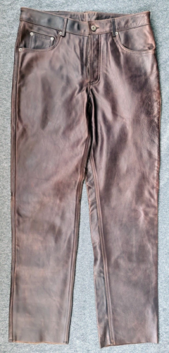 Pantalon en cuir Redskins pantalon en cuir pantalon en cuir 44 (W34/L32) - Photo 1/19