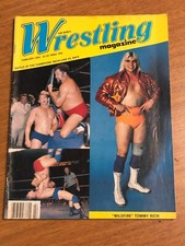 THE RING'S WRESTLING MAGAZINE FEBRUARY 1981 RACE BACKLUND JIM CORNETTE ARTICLES