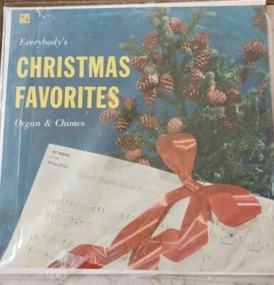 Sy Mann    Everybody's Christmas Favorites - Organ & Chimes Vinyl, LP 1957 E33