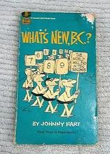 1968 What's New BC? Johnny Hart Comic Strip Fawcett Gold Medal Paperback FREE SH