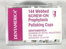Dentamerica Dental Prophy Prophylaxis Polishing Cups Webbed Pcs