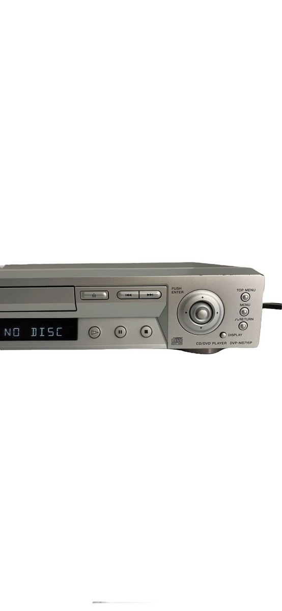 Sony DVD Player Model DVP-NS715P Progressive Video -No