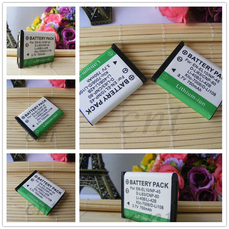 Battery For Li-40B Li-42B Olympus u 795 SW u 820 u 830 u 840 u 850 SW u 1050 SW - Image 4 of 4