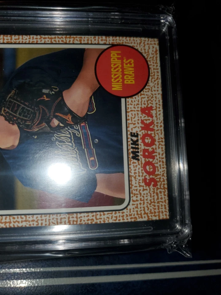 CSG 9.5💎Mint~Mike Soroka Rookie 2017 Topps Heritage Minors Braves🔥INVEST ! - Image 4 of 4