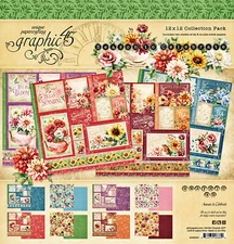 Graphic45 SEASON TO CELEBRATE 12 x 12 PAPER PACK scrapbooking 16 SHEETS