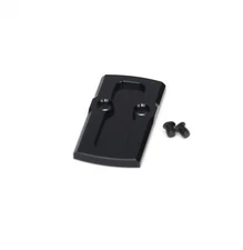 Black Anodized Aluminum Cover Plate Compatible with Rock Slide Vortex Venom Cut