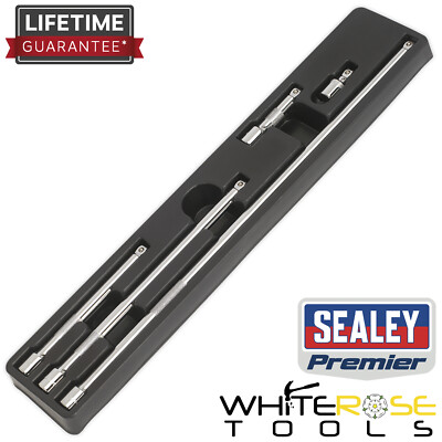 Sealey Wobble Extension Bar Set 5pc 3/8''Sq Drive Premier Hand Tool