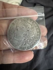 1883 Morgan Silver Dollar $1 Coin E Pluribus Unum Circulated Uncertified