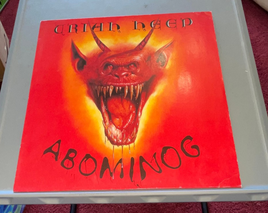 Uriah Heep - Abominog Vinyl LP 1986 Release ( CLALP 110 )