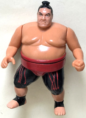 WWF Yokozuna Wrestling Action Figure Series 8 1993...