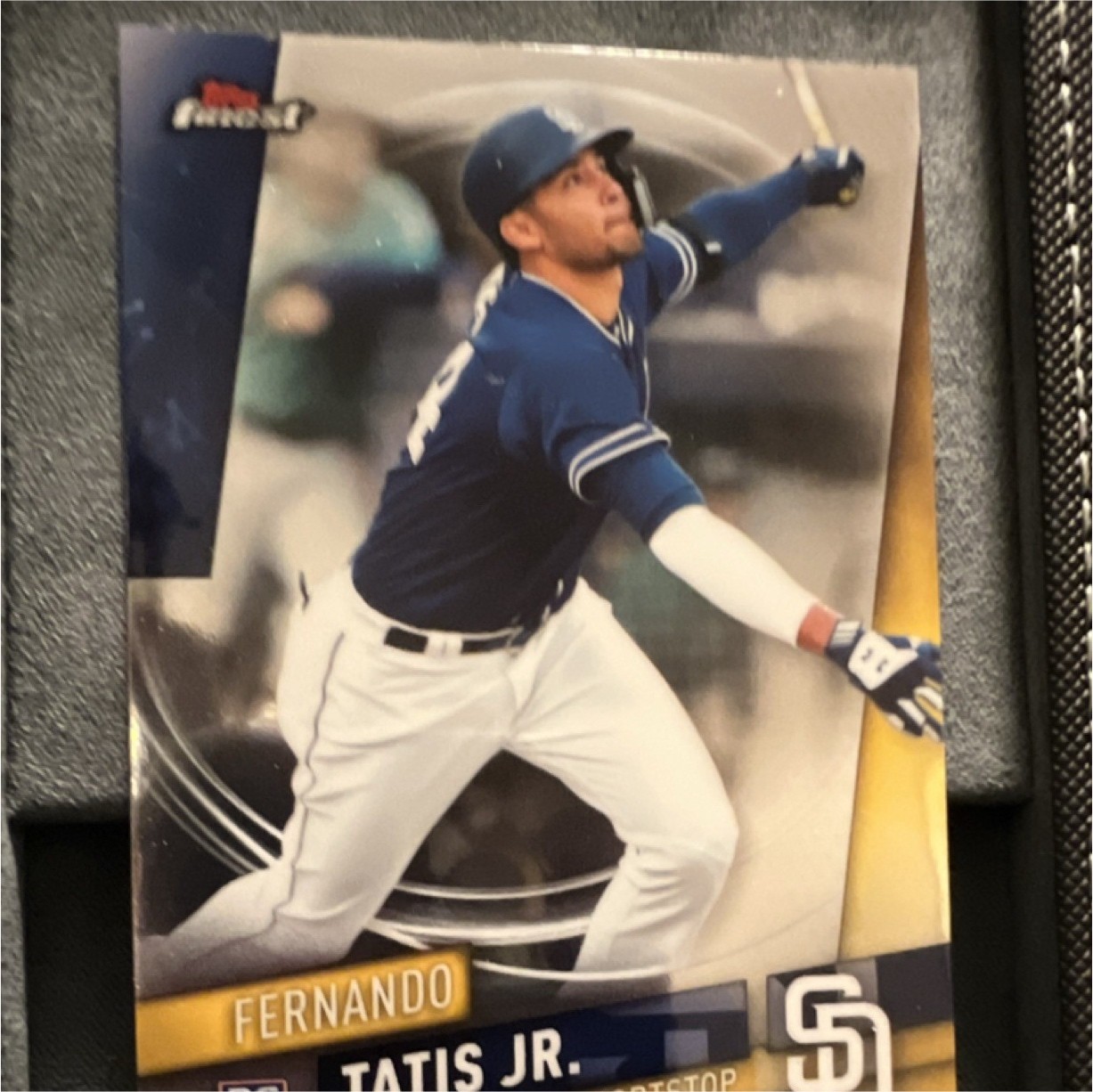 Topps Finest Fernando Tatis Jr. San Diego Padres Rookie #85 Baseball 2019
