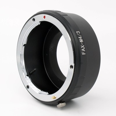 FAX-M43 Adapter For Old Fujica X Fuji AX Fujiflim Lens to Micro 4/3 M4/3 Camera