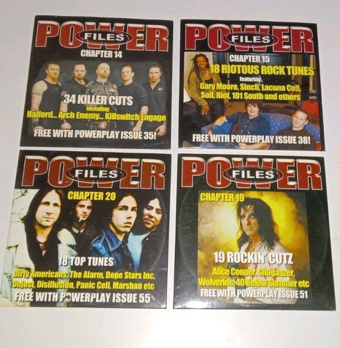 Power Files CHAPTER 14,15,19 & 20 CDs X 4 Powerplay agazine CDs Rare - Picture 2 of 9