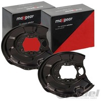 2X Maxgear Spritzbleche Bremsscheiben Hinten Passend FÜR MERCEDES-BENZ CLS