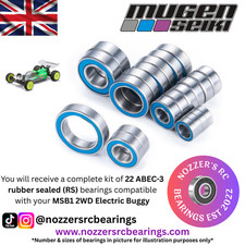 Mugen MSB1 2WD Buggy Complete Bearing Kit