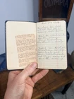 1932 Personal Handwritten Wife's Diary Ligonier Indiana Vintage Antique book