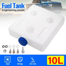 10L Plastic Fuel Oil Gasoline Tank For Gasoline Car Air Diesel Parking Heater US