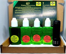 Auto UV Lecksuchset Benzin Diesel Motor&ouml;l 3x30ml + 30ml K&uuml;hlmittel Farbstoff