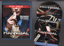 Hannibal: Season 1 One 3 Blu-ray 2013 Mikkelsen  Dancy TV Horror Lionsgate