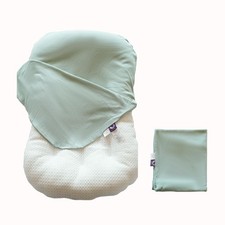 Organic Infant Lounger Cover - 100 Cotton Newborn Essentials, Baby Gifts -