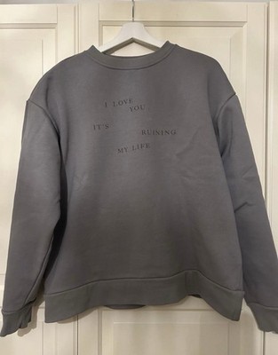 Taylor Swift I love you it s ruining my life TTPD Crewneck Sweatshirt Gr. L