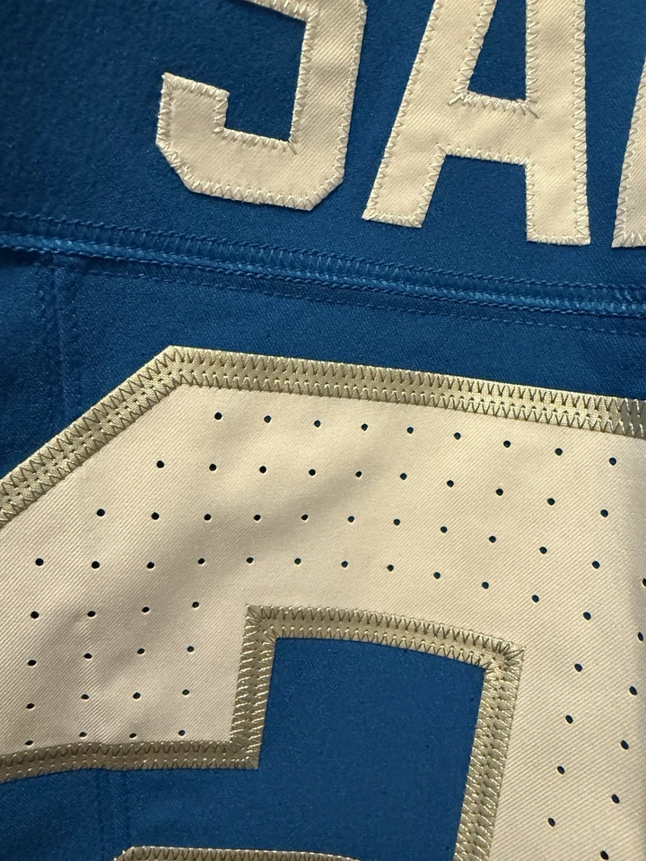 Barry Sanders Nike FUSE Elite Lions 球衣 52 码 — 第 3/4 张图片