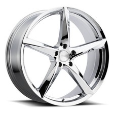 20x8.5 Mkw M120 Chrome Wheels 5x120 35mm Set Of 4