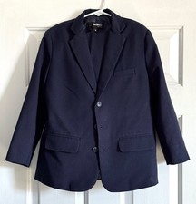 Gino Giovanni Chłopięca formalna odzież dresowa Garnitur Kurtka Marynarka Spodnie Granatowe Rozmiar 8