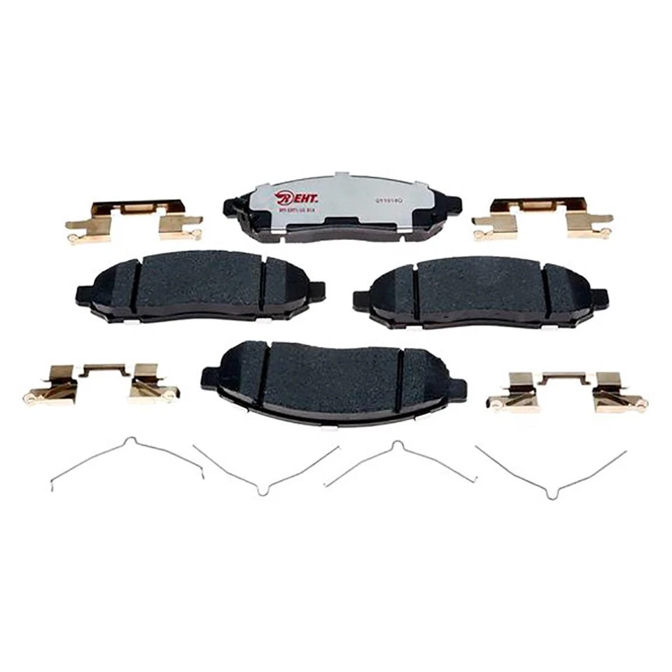 Комплект передних тормозных дисков и гибридных тормозных колодок Raybestos для Frontier 2005-2019 годов выпуска - Изображение 2 из 4