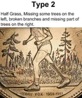 *(Type-2)* Canada 2005 $1 Dollar Terry Fox! HALF GRASS, BROKEN TREES & BRANCHES!