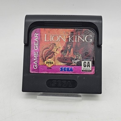 The Lion King Sega Game Gear  Video Game Cartridge Only