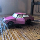 Vintage Matchbox Lesney Superfast no. 67 VOLKSWAGEN 1600 TL 1969 Pink!
