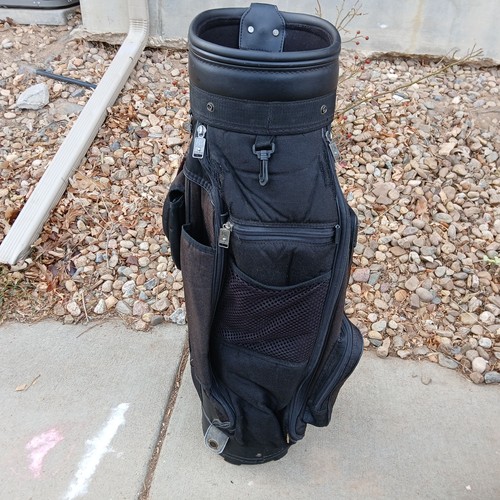 Borsa da golf vintage Knight divisore 15 vie nera - Foto 7 di 11