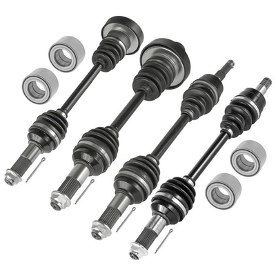 #ad for Yamaha Grizzly 660 YFM660F 4X4 03 08 Front and Rear Left Right CV Joint Axle $225.00