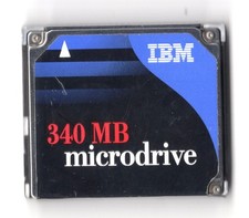 IBM 340MB Microdrive CF CF+ Compact Flash Type II DMDM-10340 Hard Drive